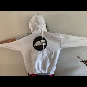 custom made Arctic Monkeys hoodie